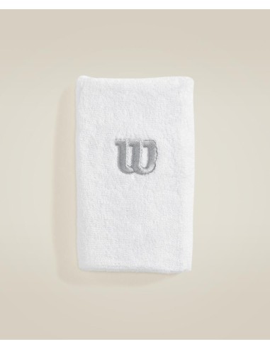 Wilson Ekstra Stor Hvidt Tennis Håndledsbind 